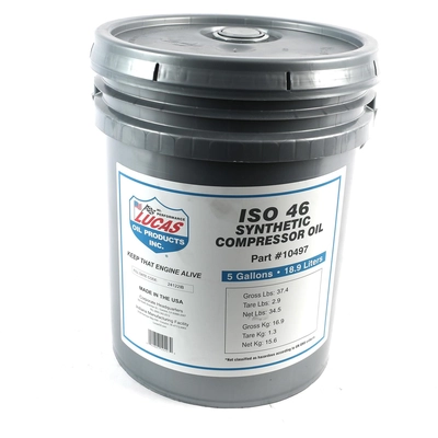 LUCAS OIL PRODUCTS INC. - 10497 - Synthetic Compressor Oil