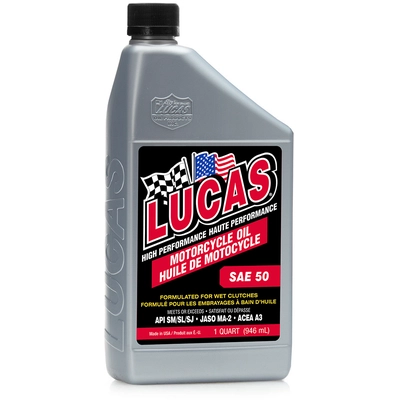 LUCAS OIL PRODUCTS INC. - 20767 - Motor Oil