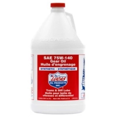 LUCAS OIL PRODUCTS INC. - 20122 - SAE 75W-140 Synthetic Gear Oil