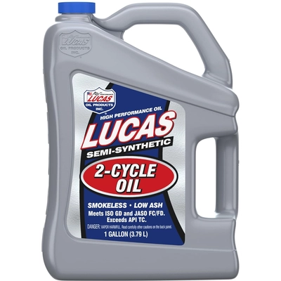 Lucas Oil - 10115 - Semi-Synthetic 2-Cycle Oil - 1 Gallon