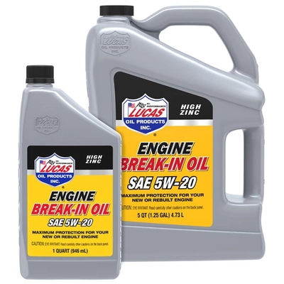 LUCAS OIL PRODUCTS INC. - 11033 - Engine Break-In Oil