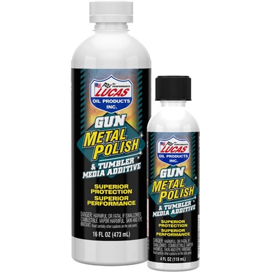 LUCAS OIL PRODUCTS INC. - 10880 - Gun Metal Polish & Tumbler Media Additive