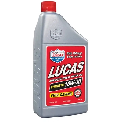 Lucas Oil - 20050 - LUCAS OIL PRODUCTS INC. - 20050 - Synthetic SAE 10W-30 Motor Oil