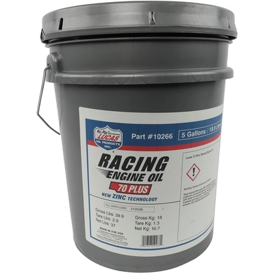 Lucas Oil - 10266 - LUCAS OIL PRODUCTS INC. - 10266 - PLUS Racing Oil