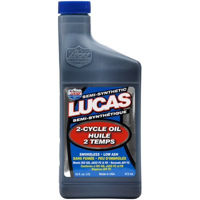 LUCAS OIL PRODUCTS INC. - 20120 - Semi Synthetic 2 Cycle Oil-16 oz