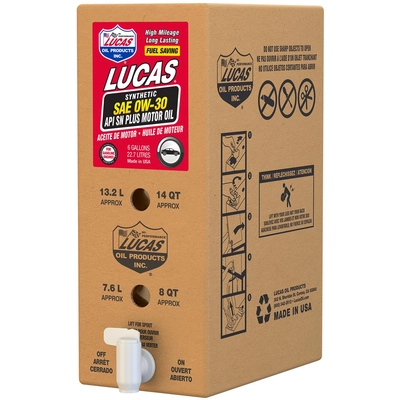 LUCAS OIL PRODUCTS INC. - 18008 - Full Synthetic SAE 0W-30 Motor Oil