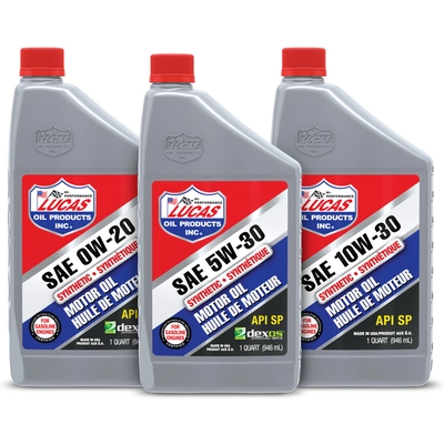 LUCAS OIL PRODUCTS INC. - 10300 - Synthetic Motor Oils