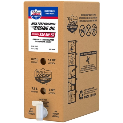 LUCAS OIL PRODUCTS INC. - 18015 - Synthetic High-Mileage Motor Oil