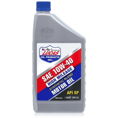LUCAS OIL PRODUCTS INC. - 11276 - Lucas High Mileage Synthetic Blend SAE 10W-40 Motor Oil