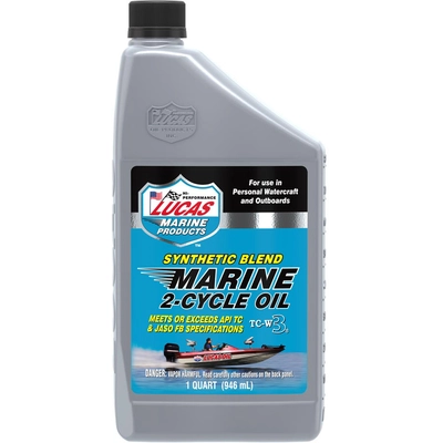 LUCAS OIL PRODUCTS INC. - 10861 - Synthetic Blend 2-Cycle Marine Oil