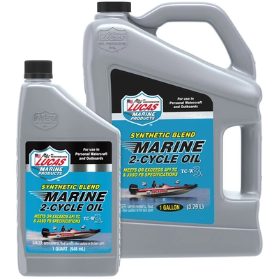 Lucas Oil - 10861 - LUCAS OIL PRODUCTS INC. - 10861 - Synthetic Blend 2-Cycle Marine Oil