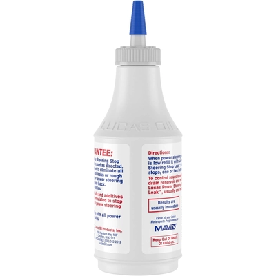 Lucas Oil - 10008 - LUCAS OIL PRODUCTS INC. - 10008 - Power Steering Stop Leak