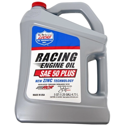 LUCAS OIL PRODUCTS INC. - 10347 - Plus Racing Oil