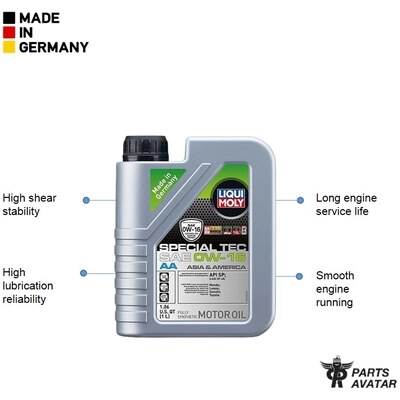LIQUI MOLY - LQM-20324 - LIQUI MOLY - 20324 - 0W-16 Engine Oil