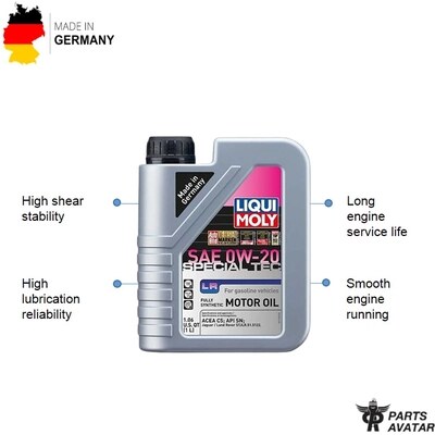 LIQUI MOLY - 20408 - 0W-20 Engine Oil