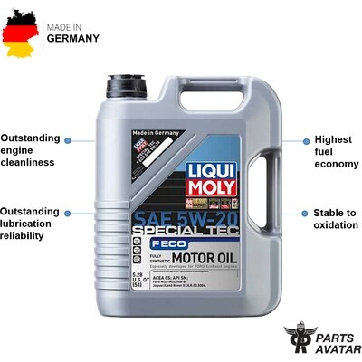 LIQUI MOLY - LQM-2264 - LIQUI MOLY - 2264 - 5W-20 Engine Oil