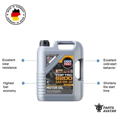 LIQUI MOLY - LQM-20238 - LIQUI MOLY - 20238 - 0W-20 Engine Oil
