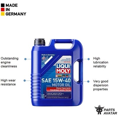 LIQUI MOLY - LQM-2044-2 - LIQUI MOLY - 2044 - 15W-40 Engine Oil