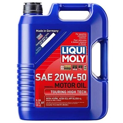 LIQUI MOLY - LQM-20114 - LIQUI MOLY - 20114 - 20W-50 Engine Oil