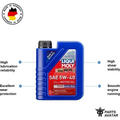 LIQUI MOLY - LQM-20006 - LIQUI MOLY - 20006 - 5W-40 Engine Oil