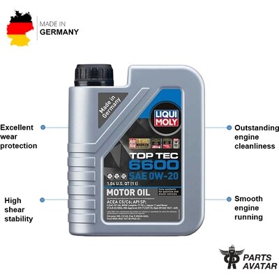 LIQUI MOLY - LQM-22044 - LIQUI MOLY - 22044 - 0W-20 Engine Oil