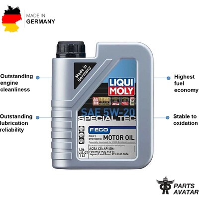 LIQUI MOLY - LQM-2263 - LIQUI MOLY - 2263 - 5W-20 Engine Oil