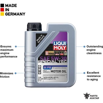 LIQUI MOLY - LQM-20442 - LIQUI MOLY - 20442 - 5W-30 Engine Oil