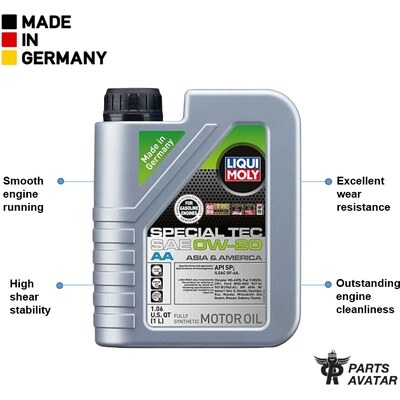 LIQUI MOLY - LQM-2207 - LIQUI MOLY - 2207 - 0W-20 Engine Oil