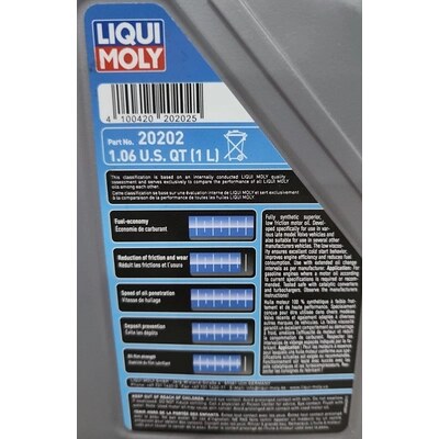 LIQUI MOLY - 20202 - 0W-30 Engine Oil