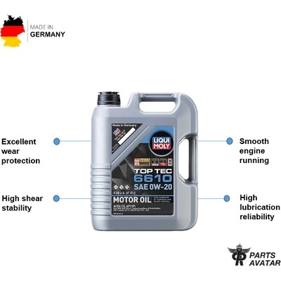 LIQUI MOLY - LQM-22190 - LIQUI MOLY - 22190 - 0W-20 Engine Oil