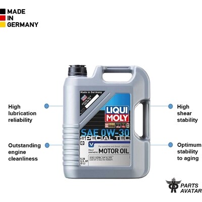 LIQUI MOLY - LQM-20204 - LIQUI MOLY - 20204 - 0W-30 Engine Oil