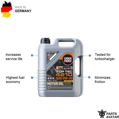 LIQUI MOLY - LQM-22158 - LIQUI MOLY - 22158 - 0W-30 Engine Oil