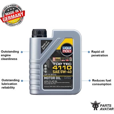 LIQUI MOLY - LQM-22120 - LIQUI MOLY - 22120 - 5W-40 Engine Oil