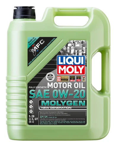 MOLYGEN NEW GENERA 0W-20 5LIT