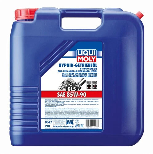 HYPO GEAROIL GL5 SAE 85W90 20L