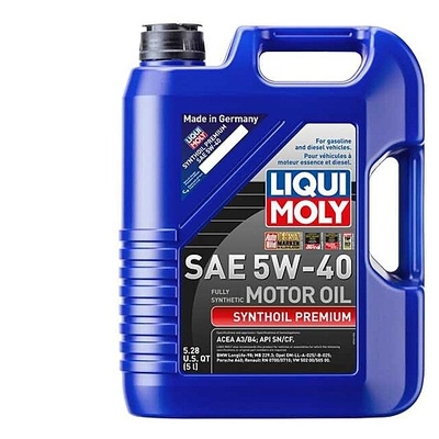 LIQUI MOLY - 20410 - LIQUI MOLY 2041 - 5L Synthoil Premium Motor Oil