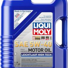LIQUI MOLY - 2332 - 5W40 Leichtlauf High Tech 5L - Liqui Moly Synthetic Engine Oil