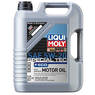 LIQUI MOLY - 2264 - 5W20 Special-Tec 5L - Liqui Moly Synthetic Engine Oil 2264