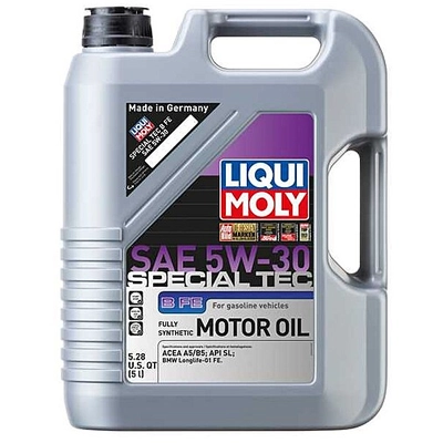 LIQUI MOLY - 20444 - 5W30 Special Tec B FE 5L - Liqui Moly Synthetic Engine Oil 20444