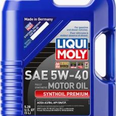 LIQUI MOLY 2041 - 5L Synthoil Premium Motor Oil