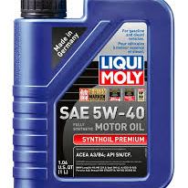 5W40 Synthoil Premium 1L - Liqui Moly Synthetic Engine Oil 2040