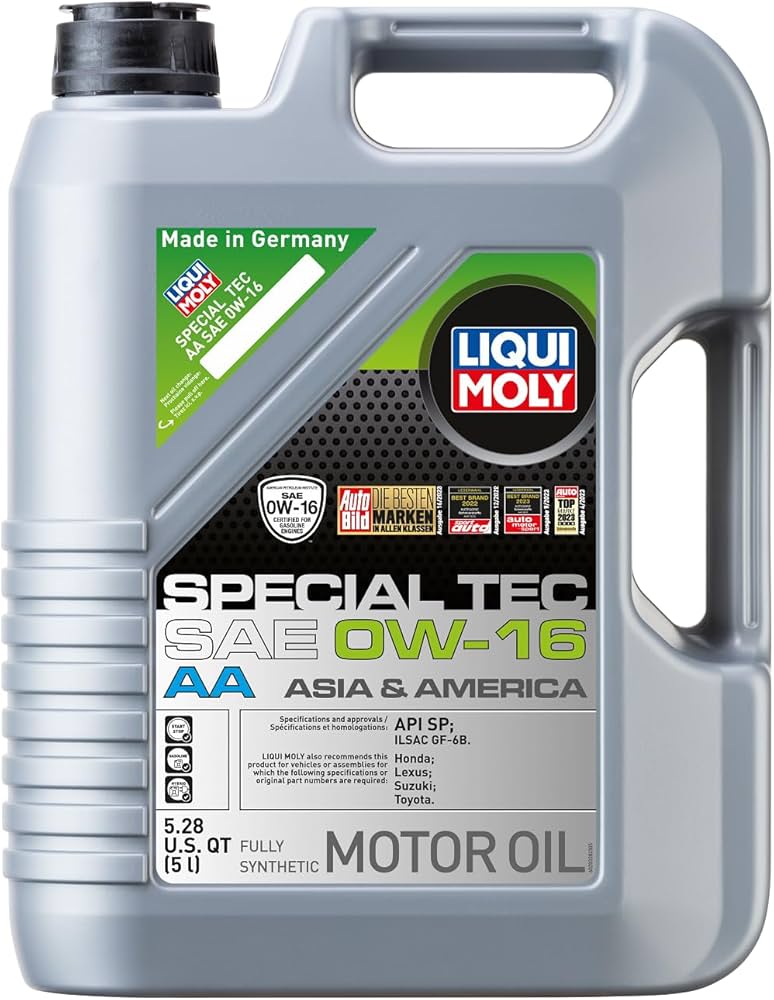 LIQUI MOLY - 20328 - Liqui Moly Special Tec AA SAE 0W-16 5L