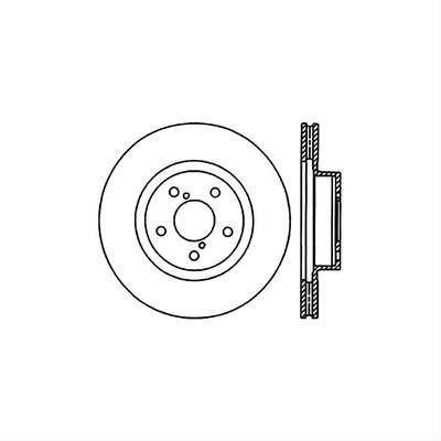 TRANSIT WAREHOUSE - 8-980629 - Front Disc Brake Rotor