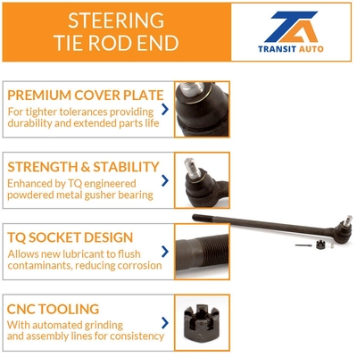 TRANSIT WAREHOUSE - 72-ES3716 - Outer Tie Rod End