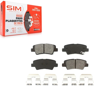 TRANSIT WAREHOUSE - SIM-1544 - Rear Semi Metallic Pads