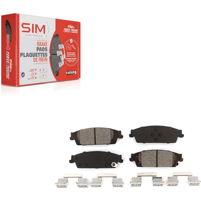 TRANSIT WAREHOUSE - SIM-1707 - Rear Semi Metallic Pads