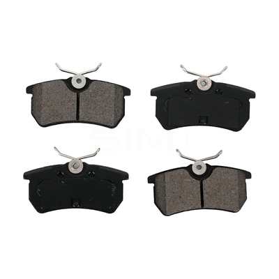 Rear Semi Metallic Pads